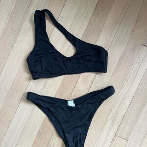 Zimmermann Elegant Black Bikini Set